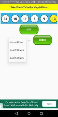 MM & PB Draw Results android App screenshot 4