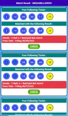 MM & PB Draw Results android App screenshot 5